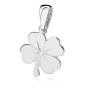Pandantiv argint trifoi cu 4 foi DiAmanti KS0080CR-DIA (Argint 925‰ 1,3 g.)